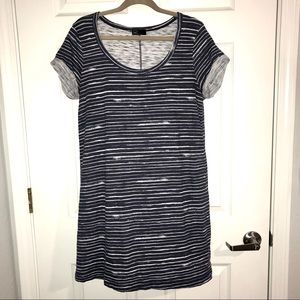 Gap, L, navy blue/white